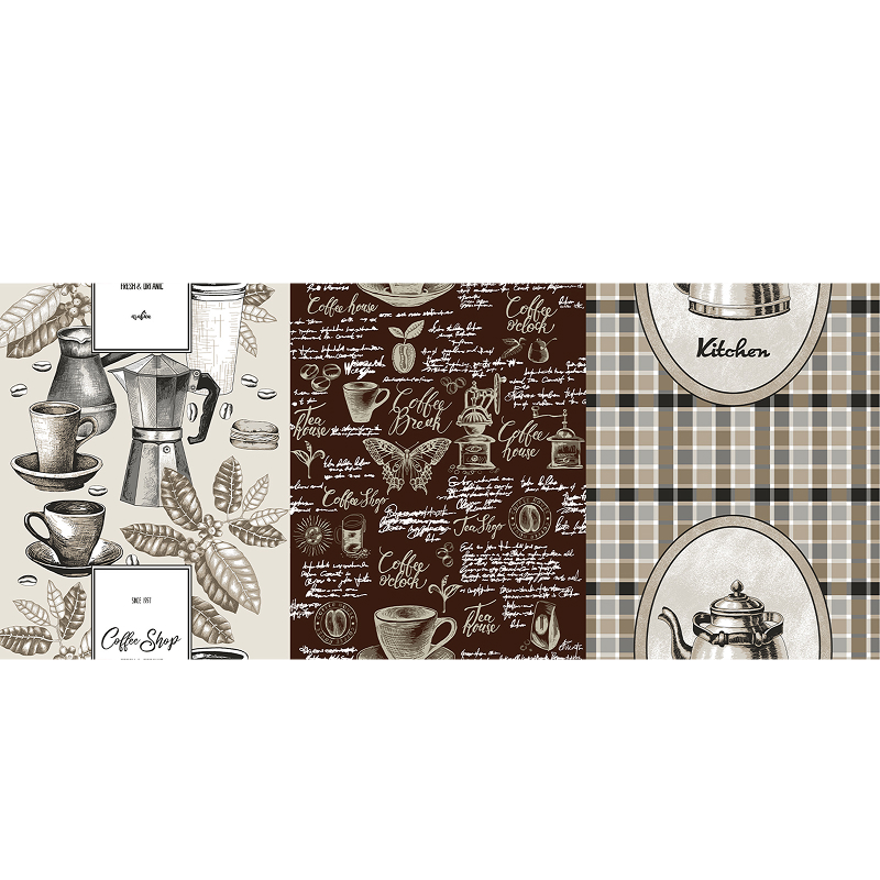 Рогожка 150 см наб арт. 904 29246-1 Кофейный аромат